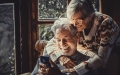Bigstock Happy Senior Old Couple Use Mo 465815553